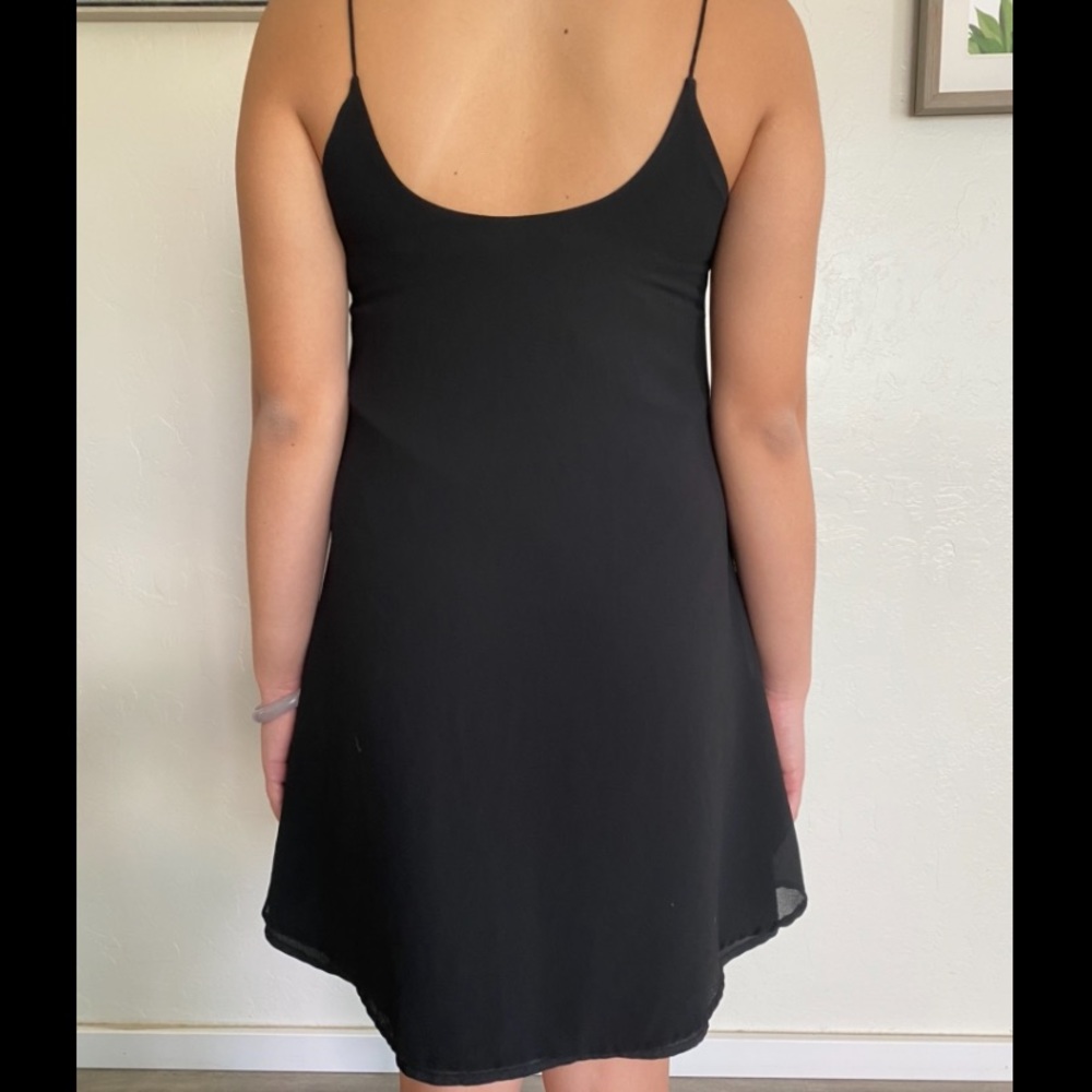 Naked Zebra Spaghetti strap short dress